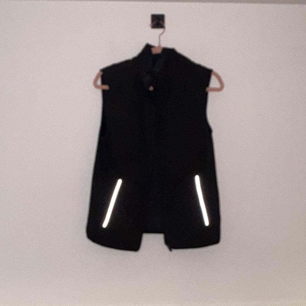 ZYIA Black Vest with Reflective Accents - Picture 2 of 6